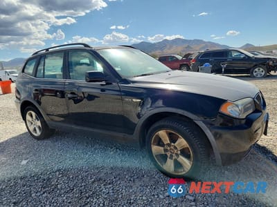 Czwarte zdjęcie samochodu z boku: 2006 BMW X3 3.0I VIN:WBXPA93486WD34416 - miniatura