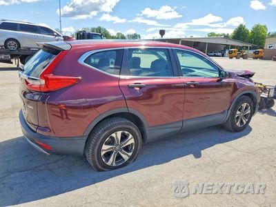 Trzecie zdjęcie samochodu z tyłu: 2019 HONDA CR-V LX VIN:2HKRW6H31KH233625 - miniatura