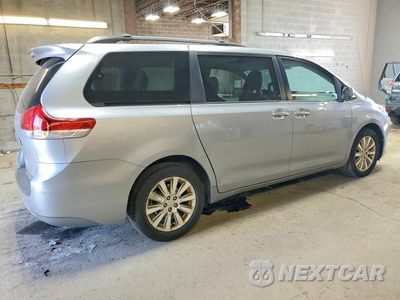 Trzecie zdjęcie samochodu z tyłu: 2012 TOYOTA SIENNA XLE 7-PASSENGER VIN:5TDDK3DC8CS032925 - miniatura