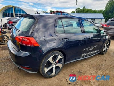 Trzecie zdjęcie samochodu z tyłu: 2015 VOLKSWAGEN GTI VIN:3VW4T7AU8FM099348 - miniatura
