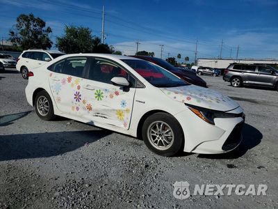 Czwarte zdjęcie samochodu z boku: 2021 TOYOTA COROLLA LE VIN:JTDEAMDE6MJ003971 - miniatura