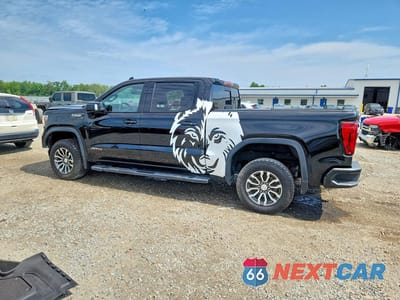 Drugie zdjęcie samochodu z przodu: 2021 GMC SIERRA K1500 AT4 VIN:3GTP9EED2MG352351 - miniatura