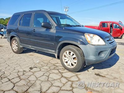 Czwarte zdjęcie samochodu z boku: 2006 HONDA CR-V EX VIN:JHLRD68826C018244 - miniatura