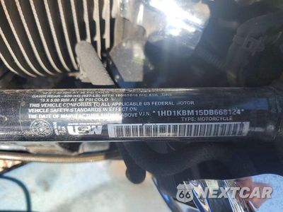 Zdjęcie 8 z 8 samochodu: 2013 HARLEY-DAVIDSON FLHX STREET GLIDE VIN:1HD1KBM15DB668124 - miniatura