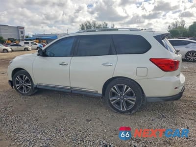 Drugie zdjęcie samochodu z przodu: 2019 NISSAN PATHFINDER PLATINUM VIN:5N1DR2MN6KC633740 - miniatura