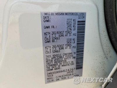 Zdjęcie 13 z 13 samochodu: 2025 NISSAN FRONTIER SV VIN:1N6ED1EK6SN624267 - miniatura