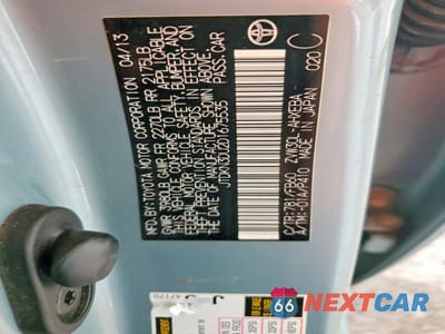 Zdjęcie 12 z 12 samochodu: 2013 TOYOTA PRIUS TWO VIN:JTDKN3DU2D1675535 - miniatura