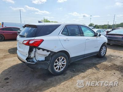 Trzecie zdjęcie samochodu z tyłu: 2018 CHEVROLET EQUINOX LT VIN:3GNAXJEV9JS526395 - miniatura