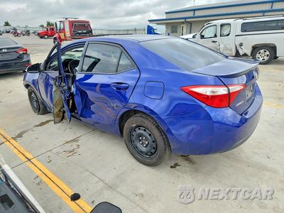 Drugie zdjęcie samochodu z przodu: 2015 TOYOTA COROLLA L VIN:2T1BURHE2FC322400 - miniatura