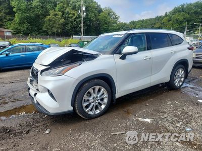 2022 TOYOTA HIGHLANDER LIMITED 5TDDZRBH2NS184702 - główne zdjęcie licytacji z USA - miniatura