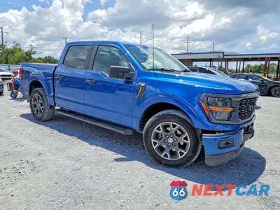 Czwarte zdjęcie samochodu z boku: 2025 FORD F150 STX VIN:1FTEW2KP0SKE04353 - miniatura