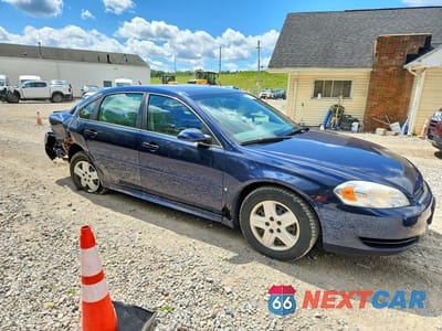 Czwarte zdjęcie samochodu z boku: 2009 CHEVROLET IMPALA LS VIN:2G1WB57K891110653 - miniatura