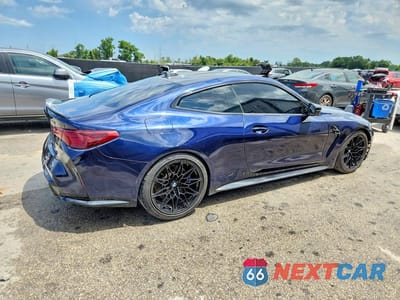 Trzecie zdjęcie samochodu z tyłu: 2025 BMW M4 COMPETITION VIN:WBS33HK08SCT35579 - miniatura