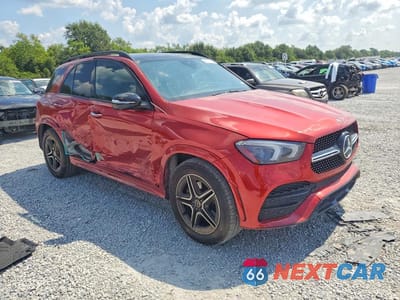 Czwarte zdjęcie samochodu z boku: 2020 MERCEDES-BENZ GLE 350 VIN:4JGFB4JB4LA235720 - miniatura