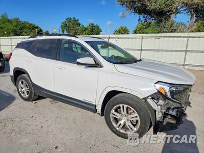 Czwarte zdjęcie samochodu z boku: 2018 GMC TERRAIN SLE VIN:3GKALMEV8JL160854 - miniatura