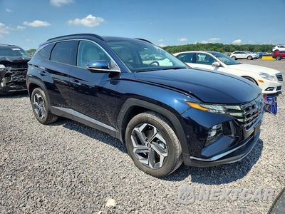 Czwarte zdjęcie samochodu z boku: 2023 HYUNDAI TUCSON LIMITED VIN:KM8JECA14PU087088 - miniatura
