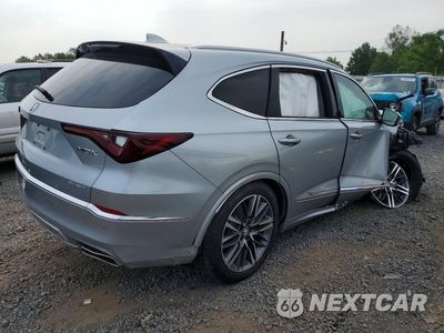 Trzecie zdjęcie samochodu z tyłu: 2026 ACURA MDX ADVANCE VIN:5J8YE1H81TL002610 - miniatura