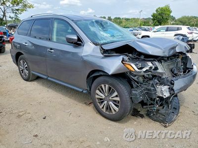 Czwarte zdjęcie samochodu z boku: 2019 NISSAN PATHFINDER SV VIN:5N1DR2MM8KC625310 - miniatura