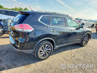 Trzecie zdjęcie samochodu z tyłu: 2016 NISSAN ROGUE SL VIN:5N1AT2MV5GC838137 - miniatura