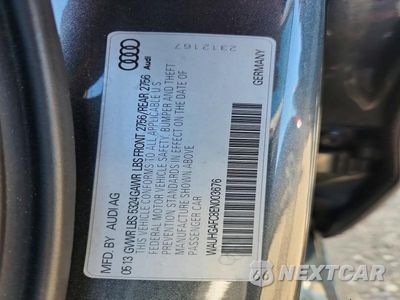 Zdjęcie 12 z 12 samochodu: 2014 AUDI A6 PRESTIGE VIN:WAUHGAFC8EN003676 - miniatura