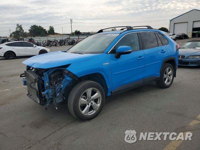 2021 TOYOTA RAV4 HYBRID XLE PREMIUM 4T3B6RFV5MU032135 - główne zdjęcie licytacji z USA - miniatura