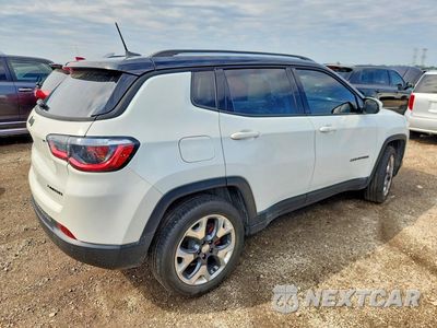 Trzecie zdjęcie samochodu z tyłu: 2019 JEEP COMPASS LIMITED VIN:3C4NJDCB1KT766932 - miniatura