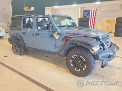 Czwarte zdjęcie samochodu z boku: 2025 JEEP WRANGLER RUBICON VIN:1C4PJXFN1SW527620 - miniatura