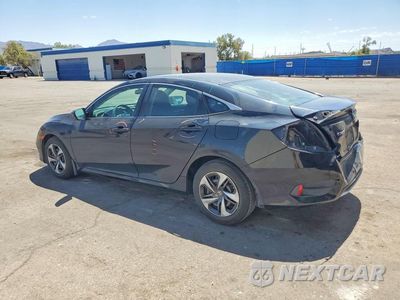 Drugie zdjęcie samochodu z przodu: 2019 HONDA CIVIC LX VIN:19XFC2F67KE025299 - miniatura