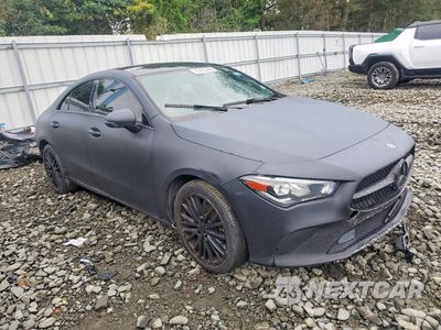 Czwarte zdjęcie samochodu z boku: 2020 MERCEDES-BENZ CLA 250 4MATIC VIN:WDD5J4HB1LN069695 - miniatura