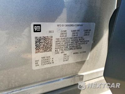Zdjęcie 13 z 13 samochodu: 2024 CHEVROLET TRAX LS VIN:KL77LFE23RC078882 - miniatura