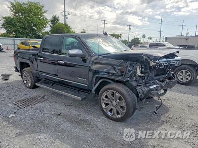 Czwarte zdjęcie samochodu z boku: 2018 GMC SIERRA K1500 DENALI VIN:3GTU2PEJ8JG507182 - miniatura