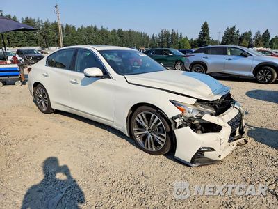 Czwarte zdjęcie samochodu z boku: 2021 INFINITI Q50 SENSORY VIN:JN1EV7CR1MM751006 - miniatura
