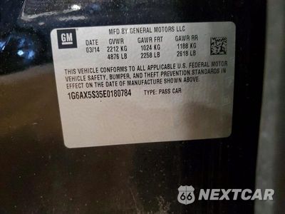 Zdjęcie 12 z 12 samochodu: 2014 CADILLAC CTS LUXURY COLLECTION VIN:1G6AX5S35E0180784 - miniatura
