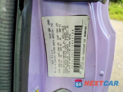 Zdjęcie 12 z 12 samochodu: 2007 MITSUBISHI ECLIPSE SPYDER GS VIN:4A3AL25F57E028780 - miniatura