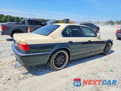 Trzecie zdjęcie samochodu z tyłu: 2001 BMW 740 I AUTOMATIC VIN:WBAGG83431DN89236 - miniatura