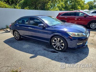 Czwarte zdjęcie samochodu z boku: 2013 HONDA ACCORD SPORT VIN:1HGCR2F57DA212218 - miniatura