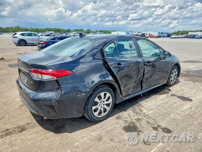 Trzecie zdjęcie samochodu z tyłu: 2021 TOYOTA COROLLA LE VIN:5YFEPMAEXMP169151 - miniatura