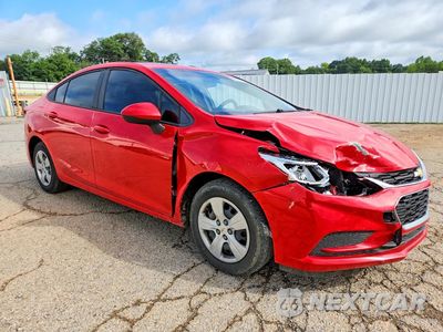 Czwarte zdjęcie samochodu z boku: 2017 CHEVROLET CRUZE LS VIN:1G1BC5SM9H7122185 - miniatura