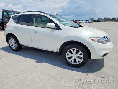 Czwarte zdjęcie samochodu z boku: 2014 NISSAN MURANO S VIN:JN8AZ1MU6EW419539 - miniatura