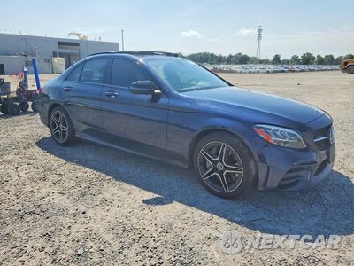 Czwarte zdjęcie samochodu z boku: 2019 MERCEDES-BENZ C 300 4MATIC VIN:55SWF8EB6KU321240 - miniatura