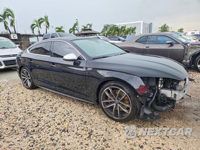 Czwarte zdjęcie samochodu z boku: 2018 AUDI S5 PREMIUM PLUS VIN:WAUB4CF52JA096207 - miniatura