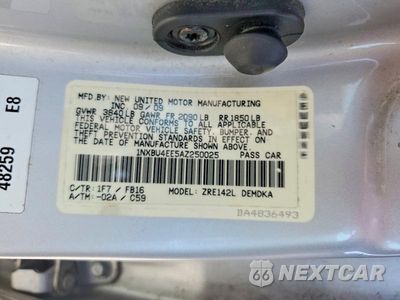 Zdjęcie 12 z 12 samochodu: 2010 TOYOTA COROLLA BASE VIN:1NXBU4EE5AZ250025 - miniatura