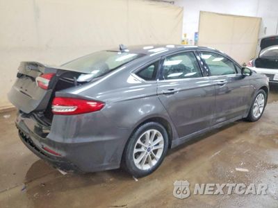 Trzecie zdjęcie samochodu z tyłu: 2020 FORD FUSION SE VIN:3FA6P0HDXLR222777 - miniatura