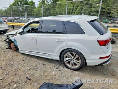 Drugie zdjęcie samochodu z przodu: 2022 AUDI Q7 PREMIUM PLUS VIN:WA1LXBF72ND010418 - miniatura