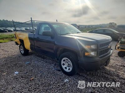 Czwarte zdjęcie samochodu z boku: 2014 CHEVROLET SILVERADO C1500 VIN:1GCNCPEH1EZ358716 - miniatura