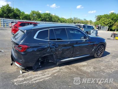 Trzecie zdjęcie samochodu z tyłu: 2024 BMW X3 SDRIVE30I VIN:WBX47DP01RN279049 - miniatura