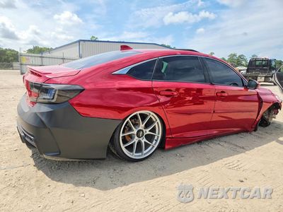 Trzecie zdjęcie samochodu z tyłu: 2018 HONDA ACCORD SPORT VIN:1HGCV2E38JA048193 - miniatura
