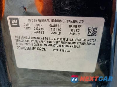 Zdjęcie 12 z 12 samochodu: 2014 CHEVROLET IMPALA LIMITED LTZ VIN:2G1WC5E31E1132397 - miniatura