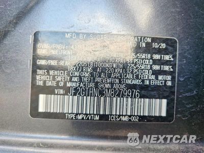 Zdjęcie 12 z 12 samochodu: 2021 SUBARU CROSSTREK LIMITED VIN:JF2GTHNC3M8279976 - miniatura