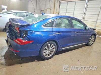 Trzecie zdjęcie samochodu z tyłu: 2017 HYUNDAI SONATA SPORT VIN:5NPE34AF3HH503611 - miniatura
